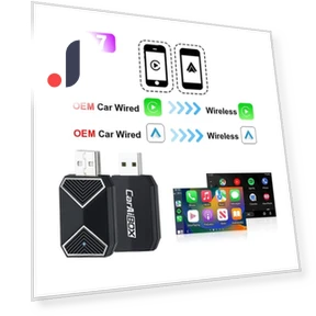 Беспроводной мини-бокс 2 в 1 для CarPlay и Android Auto — Аксессуары для телефонов, Auto Accessories Home