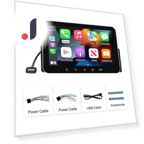 Автомобильная стереосистема с проводным Apple CarPlay Android Auto — Автомагнитолы, Auto Accessories Home