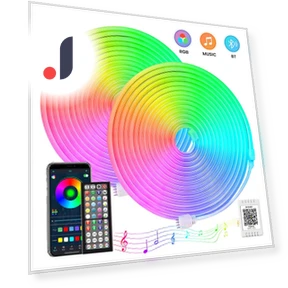 RGB светодиодные неоновые огни — LED ленты, Lntelligent Living Hall