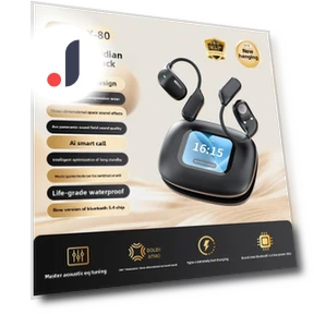 Сенсорные Bluetooth-наушники спортивные — Внутриканальные наушники, QUEED