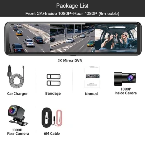 Видеорегистратор Зеркало с сенсорным экраном — Видеорегистраторы, Simplistic Living Home