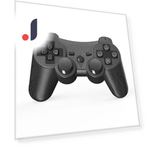Беспроводной игровой контроллер Bluetooth с двойной вибрацией — Ручки, Gaming Bay