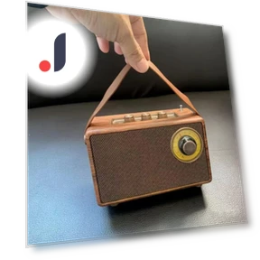 Портативная Bluetooth-колонка Retro — Портативные музыкальные системы, Smarter than future