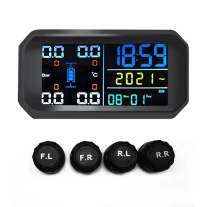 Универсальная солнечная система контроля давления в шинах — Датчики давления в шинах, TOMTOP JMS