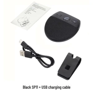 Автомобильный комплект громкой связи с HD-голосом и динамиком в солнцезащитном козырьке, AI Supermarket