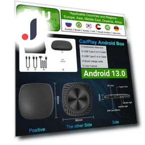 Автомобильный USB-адаптер с Android 13 и CarPlay — Автомагнитолы, Happy Home Mall