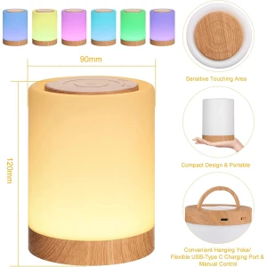 Креативный сенсорный ночной светильник для спальни, World Auto Parts