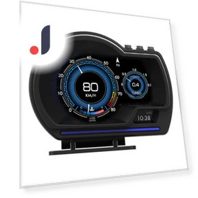 Проекционный дисплей OBD2+GPS Smart Gauge Car HUD — Аксессуары для GPS-систем, TOMTOP JMS