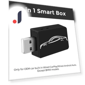 Беспроводная Android Auto Carplay TV Box — Аксессуары и крепления для установки, JOHO - CarGear