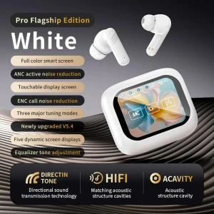 Наушники с сенсорным экраном ANC Bluetooth 5.4 — Беспроводные наушники, ElectronicsHome