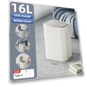 Автоматический сенсорный мусорный бак — Кухонные урны, Household supplies MH