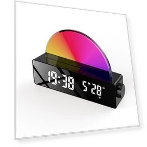 Световой будильник с 7 цветами восхода/заката — Будильники и часы, We Satisfied