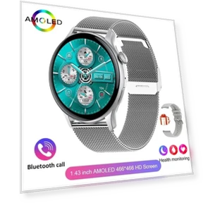 Смарт-часы с AMOLED экраном — Умные часы, Lucky Start