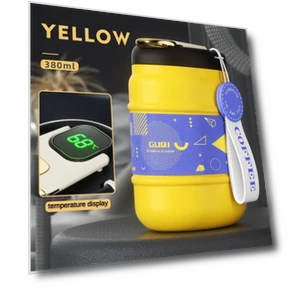 Бутылка для воды с дисплеем температуры — Термосы, odeer