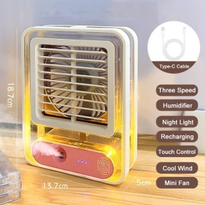 Мини-увлажнитель воздуха с ночником — Увлажнители воздуха, VAORLO