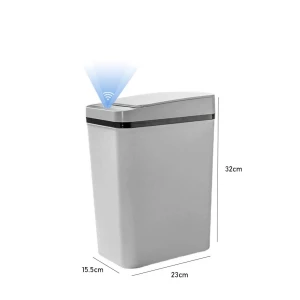 Умный мусорный бак с автоматическим датчиком — Сенсорные мусорные ведра, QIANBAIDI