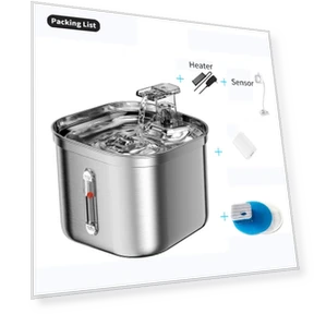 Умный диспенсер для воды для домашних животных — Кормление и поилки, Pet Grooming