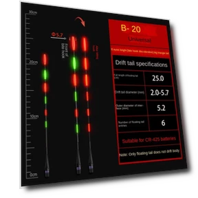 Ультрачувствительный светодиодный умный поплавок для рыбалки — Сигнализаторы поклевки, PortNicce
