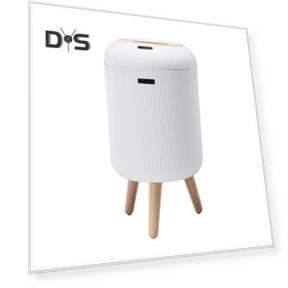 Мусорное ведро с крышкой и датчиком движения — Кухонные урны, HOW-E