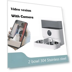 Автоматическая кормушка для кошек и собак с Wi-Fi управлением и видеокамерой — Автокормушки, Surrunme