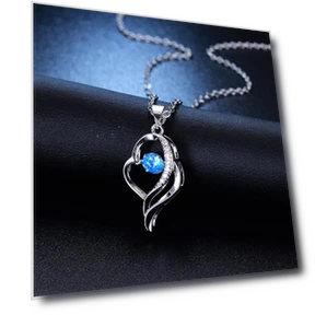 Умное ожерелье с пульсирующим сердцем — , Lucky Star Jewelry