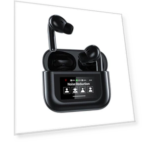 True Wireless Наушники с сенсорным экраном и зарядным чехлом — Внутриканальные наушники, Andoer