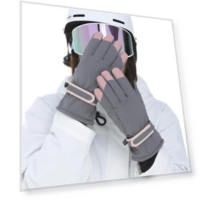 Зимние горнолыжные перчатки с функцией сенсорного экрана — Перчатки и варежки, Puzzletoy