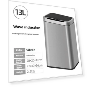 Мусорное ведро с автоматическим датчиком — Кухонные урны, Refreshing Home