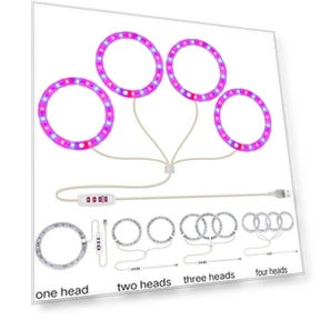 Светодиодный светильник для роста растений — Лампы для растений, Elegant Living House