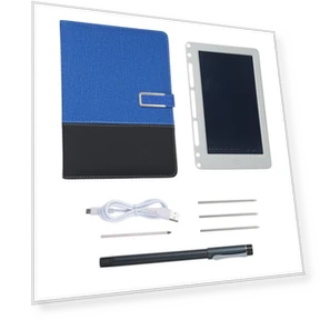 Умная ручка с кожаным блокнотом А5, ежедневником, планировщиком и доской для записей — Транспорт, TOMTOP