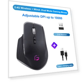 Беспроводная мышь — Коврики для мыши, KuWFi