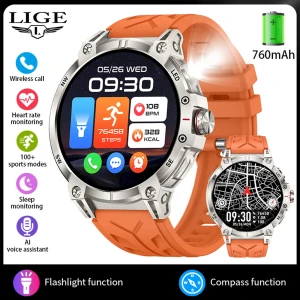 Bluetooth Call Smart Watch — Умные часы, LIGE