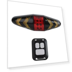 Задний фонарь Smart Bike с беспроводным пультом дистанционного управления — Фары для велосипедов, 888 Auto Parts Town