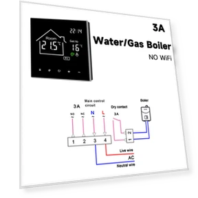 Умный термостат с ЖК-дисплеем и сенсорным экраном — Комнатные термометры, Build My Home