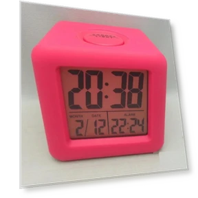 Силиконовый квадратный будильник с ЖК-дисплеем — Будильники и часы, DC-HOME Textile