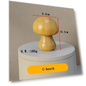 Деревянная лампа в форме гриба — Лампы, Chic Home