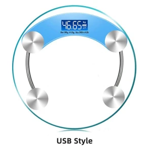 Прозрачные круглые весы — Умные весы, Essager Electronic