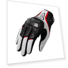 Дышащие кожаные перчатки с сенсорным экраном — Перчатки