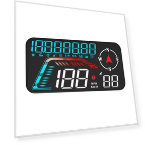 HUD GPS проекционный дисплей для автомобиля — Аксессуары для GPS-систем, 91141024MA7XA1W19R