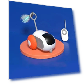 Интерактивная игрушка для кошек с дистанционным управлением — Электронные питомцы, NATAWA