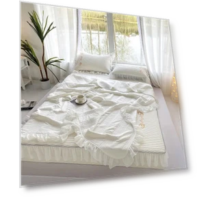 Латексный охлаждающий наматрасник на лето с пододеяльниками — Наборы пододеяльников, Yifulin