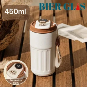 Умный термос со светодиодным дисплеем температуры — Умные бутылки для воды, Binchi Fitness