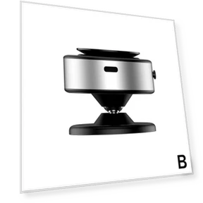 Автоматический двухсторонний держатель для телефона с вакуумной присоской — Крепления, Auto Launcher
