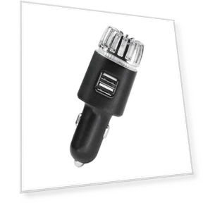 Автомобильный очиститель воздуха 2 в 1 с зарядным устройством USB — Угольные очистители, TOP HOME