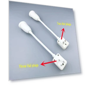 Энергосберегающая винтовая лампочка E27 с переключаемым патроном — Патроны для ламп, AI Supermarket