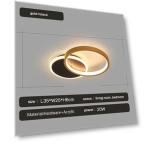 Современный светодиодный умный потолочный светильник — Потолочные светильники, Rainbow Rain