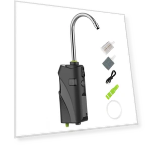 Портативный интеллектуальный датчик для мытья рук, насос для кислорода в воде, умный индукционный светодиодный... — Фонарики, JOHO