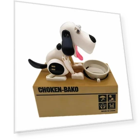 Роботизированная собака Копилка — Копилки и сейфы, Simple and warm