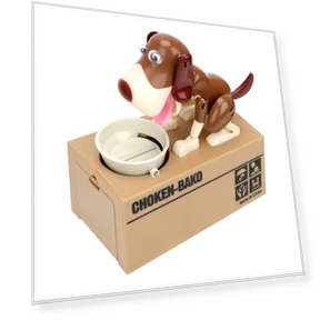 Мультяшная роботизированная собака-копилка — Копилки и сейфы, Charging set