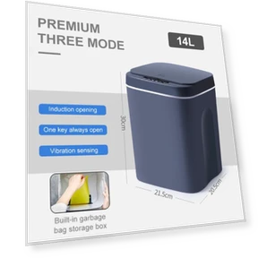 Умный мусорный бак для ванной комнаты — Кухонные урны, WTEMPO